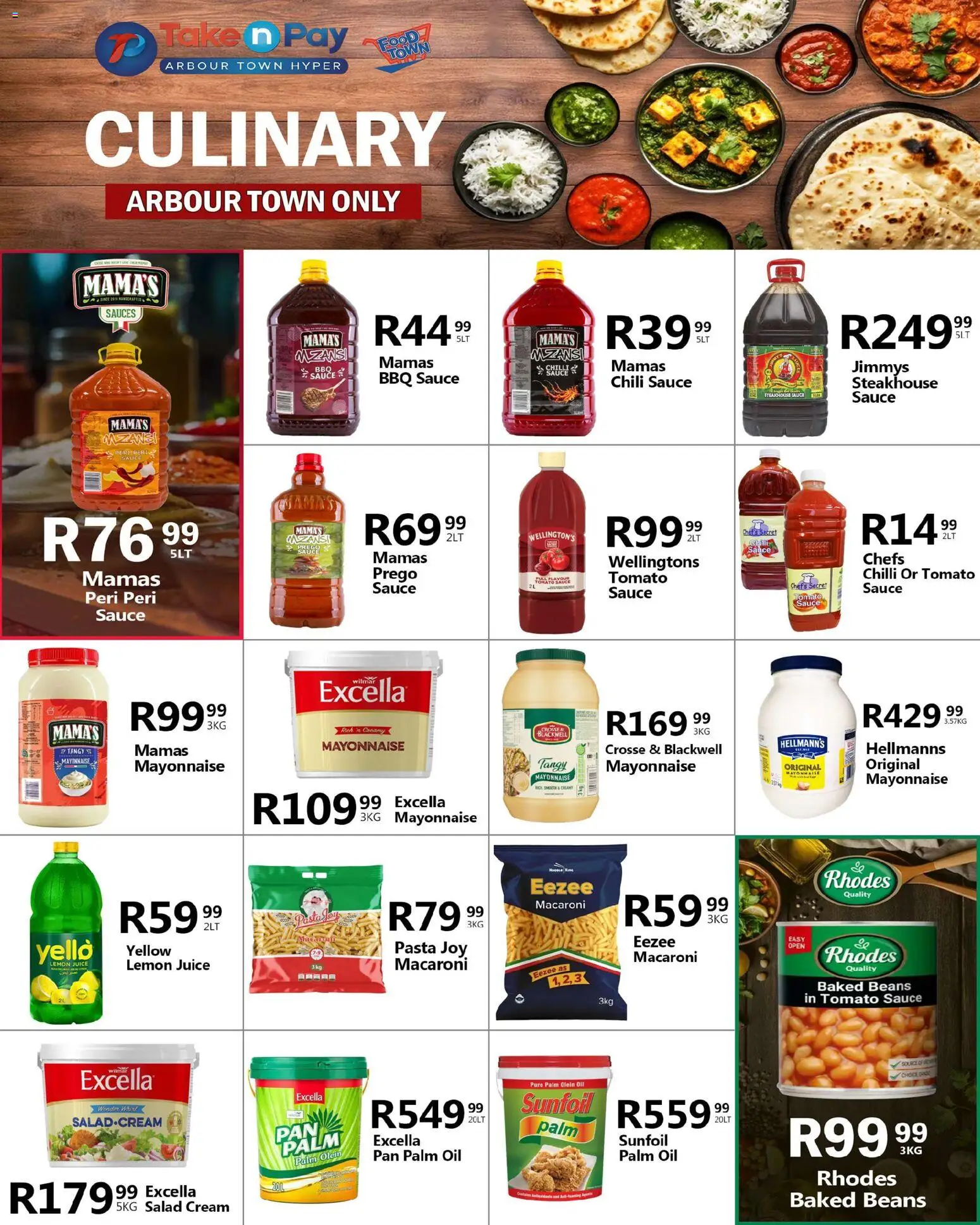 New Take n Pay catalogue – valid from 17.11.2025 | Page: 38 | Products: Wellingtons, Oil, Pasta, Salad