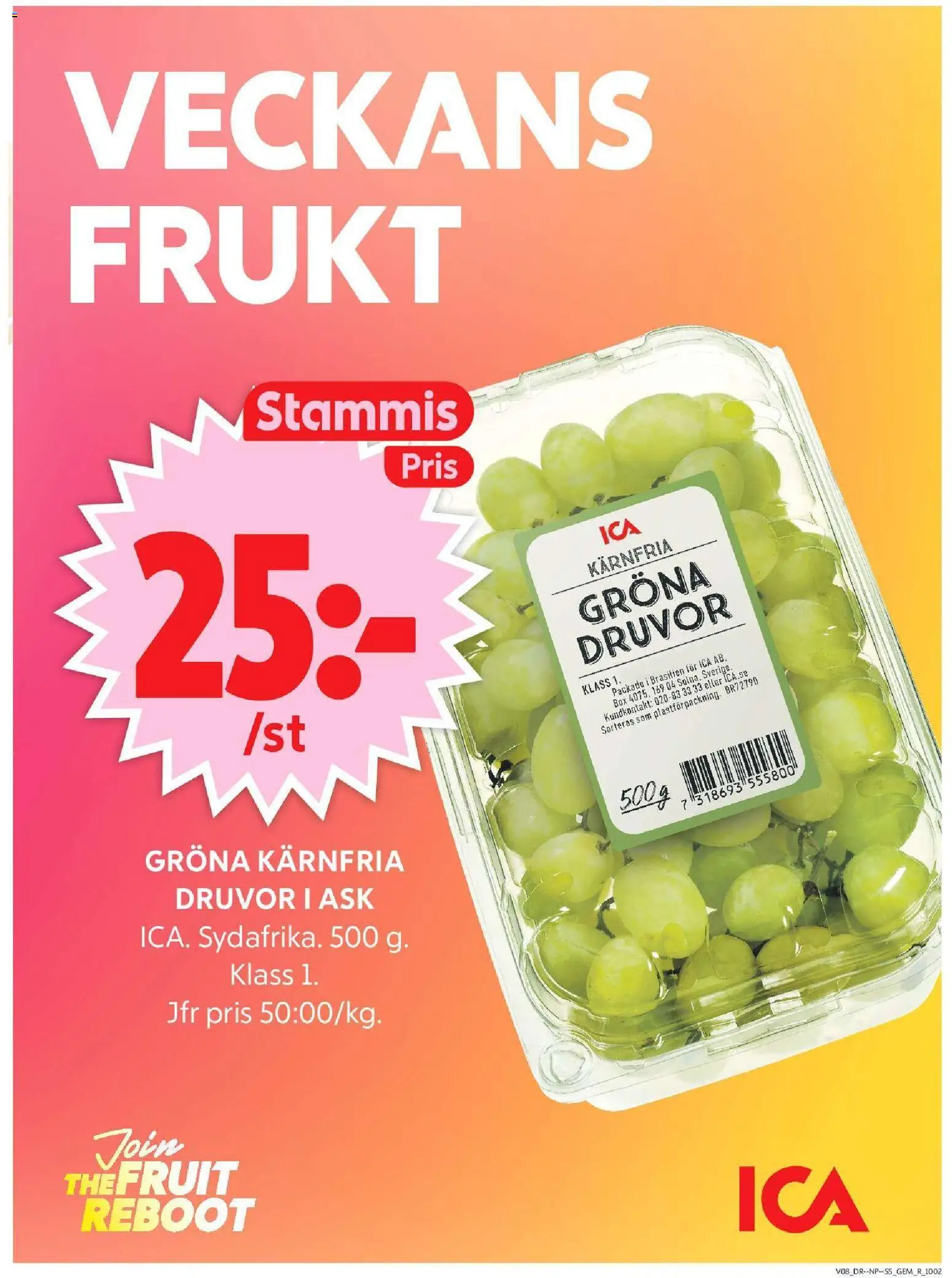 ICA Supermarket reklamblad aktuell från 16.02.2026 | Sida: 7