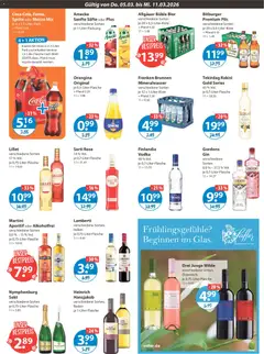 V-Markt - Hallertau / Oberpfalz ab 05.03.2026 gültig | Seite: 9 | Produkte: Bier, Lillet, Oder mezzo mix, Vodka