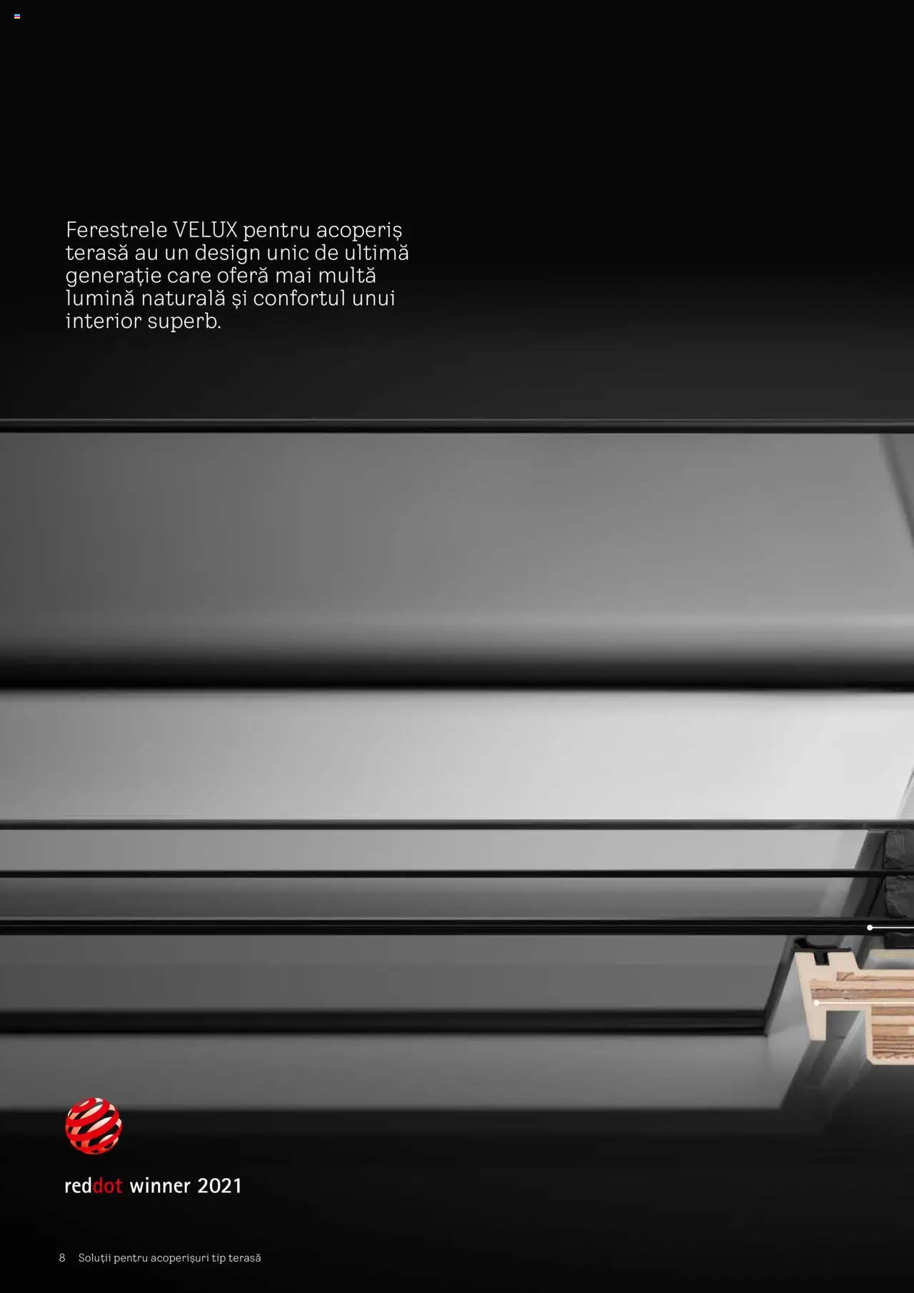 Velux catalog - Ferestre pentru acoperiș terasă – valabil de la 25.02.2025 | Pagină: 8 | Produse: Tavuk suyu