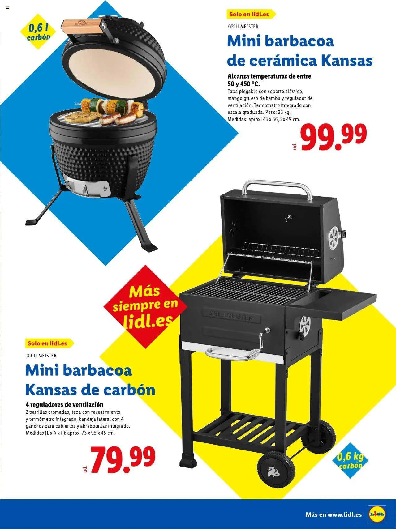 Lidl folleto │ válido desde el 23.06.2025 | Página: 9 | Productos: Barbacoa, Ρούτερ, Termómetro, Bandeja
