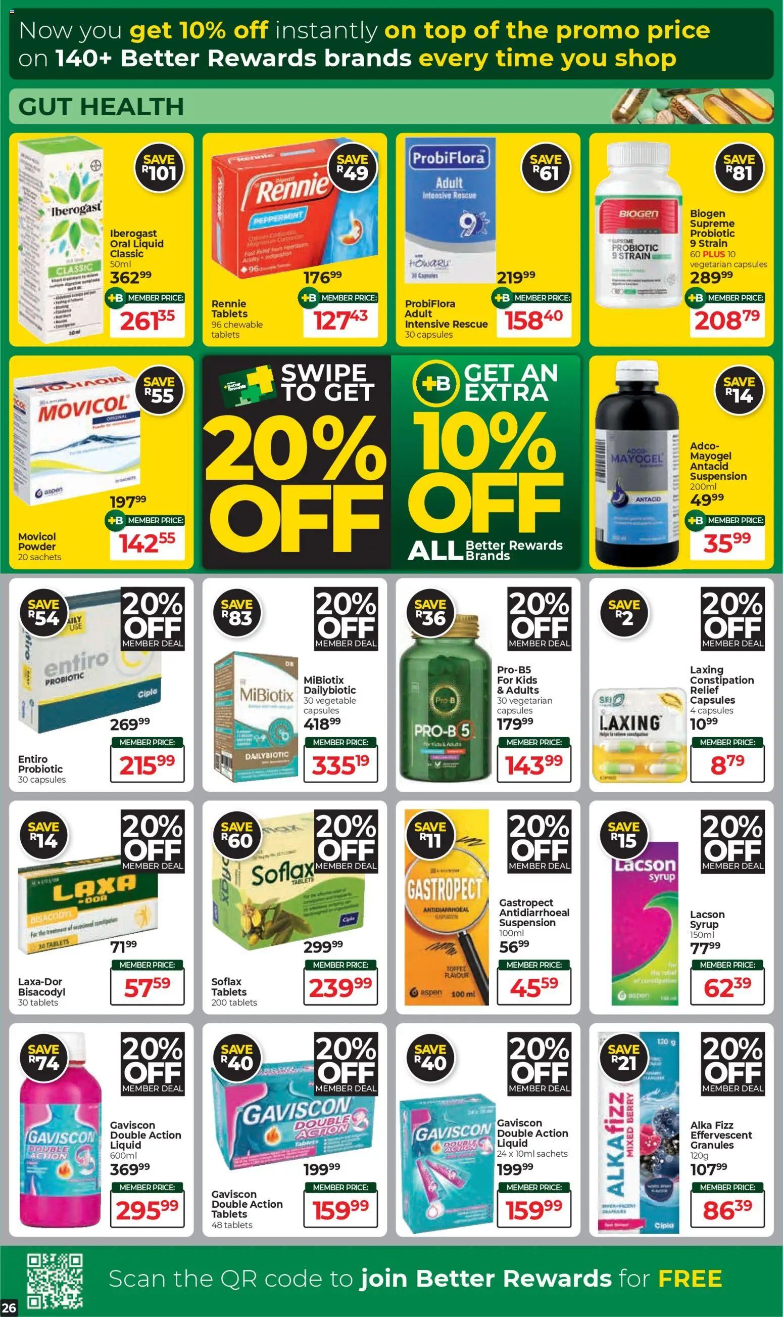 New Dis-Chem catalogue – valid from 18.11.2025 | Page: 26 | Products: Powder, Syrup