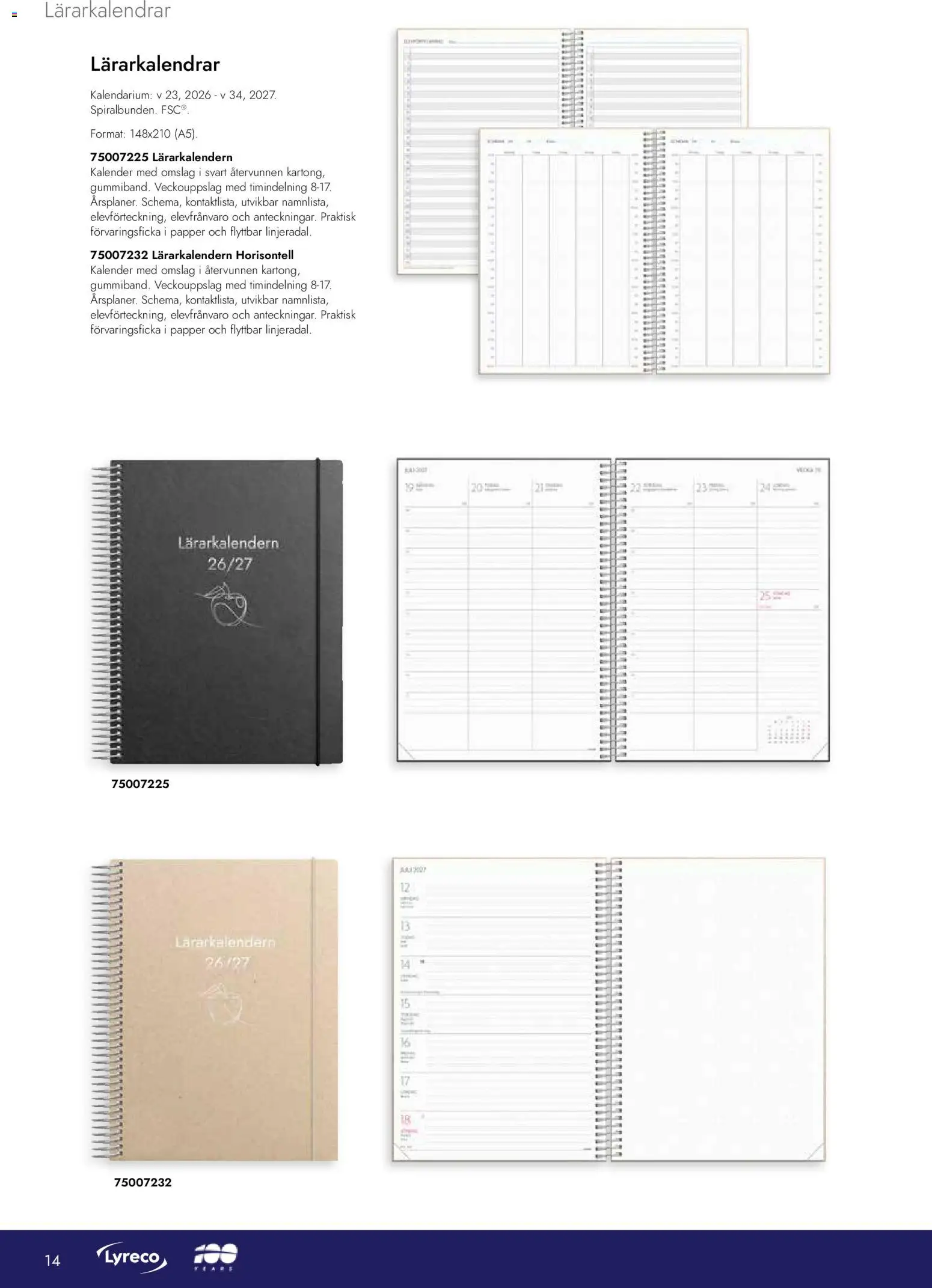 Lyreco reklamblad aktuell från 01.08.2026 | Sida: 14