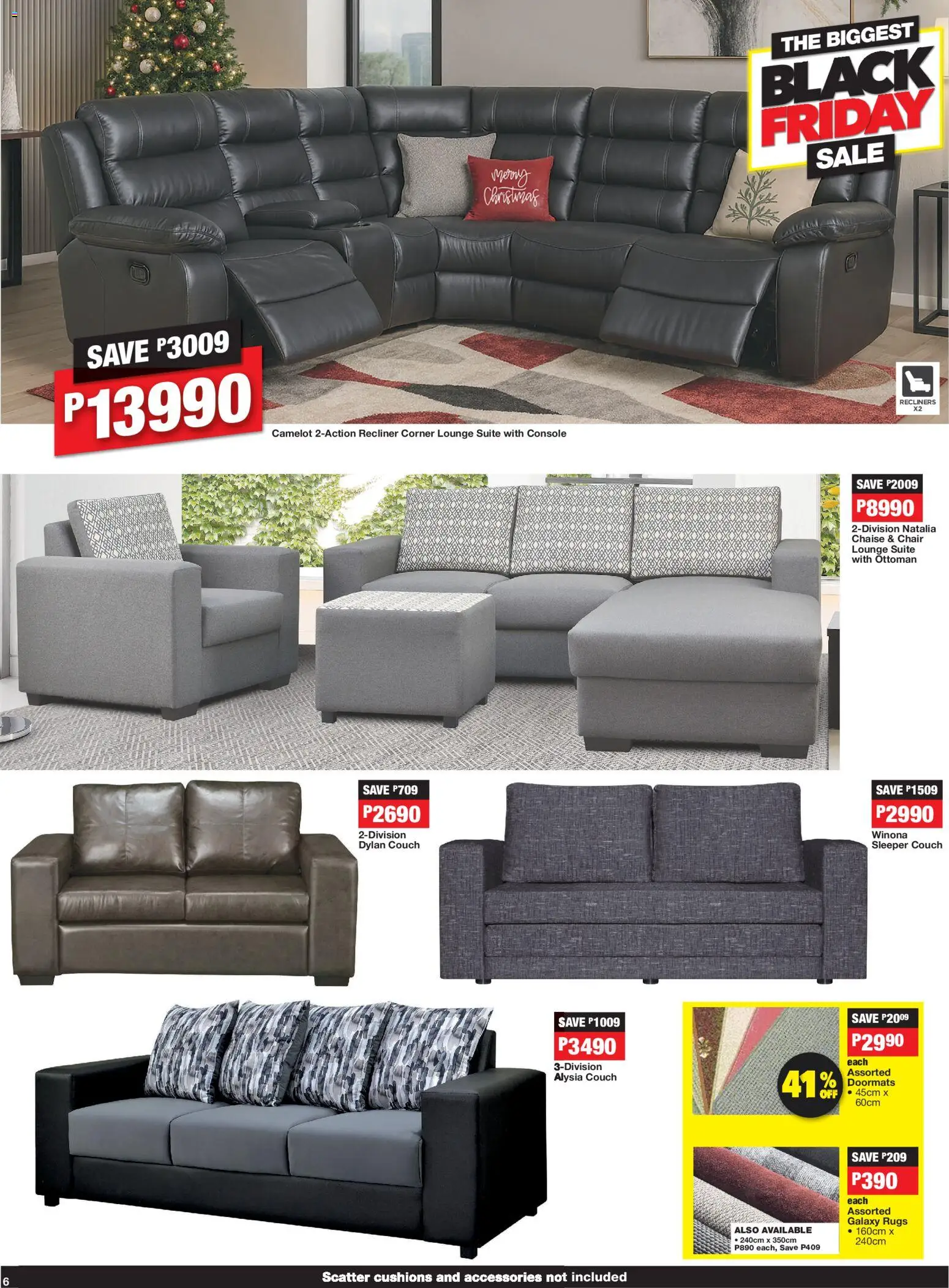 New OK Furniture catalogue – valid from 24.11.2025 | Page: 6 | Products: Couch, Chair, Lounge suite, Chaise