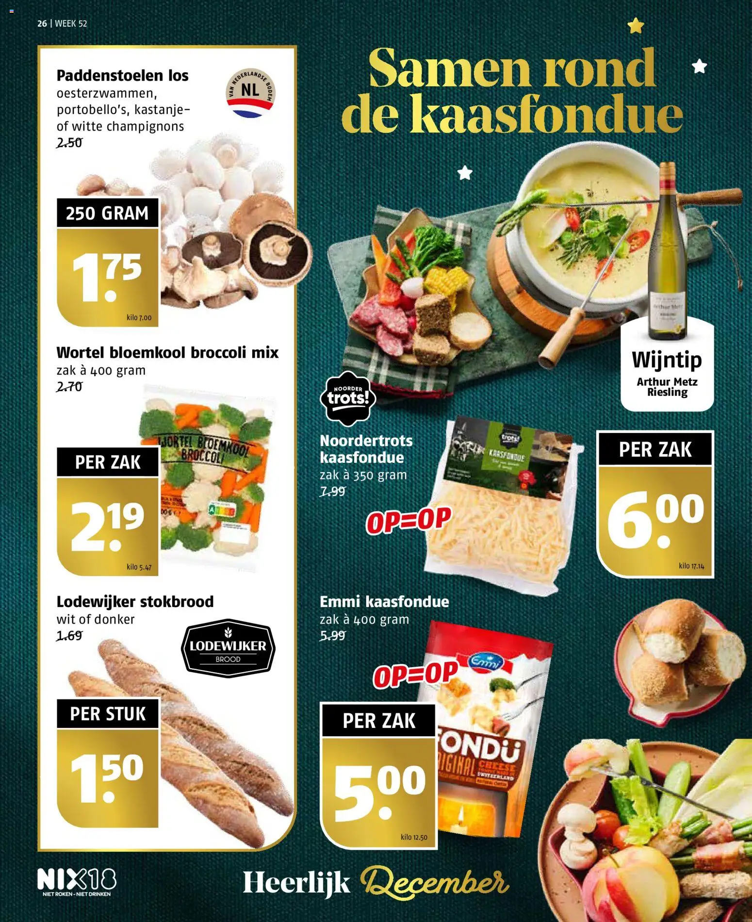 {H1} | Pagina: 26 | Producten: Bloemkool, Brood, Broccoli, Stokbrood