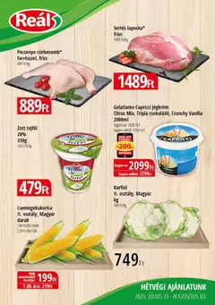 Reál Bevásárló hétvége - Kisalföld - amely érvényes a következő dátumtól: 31.07.2025