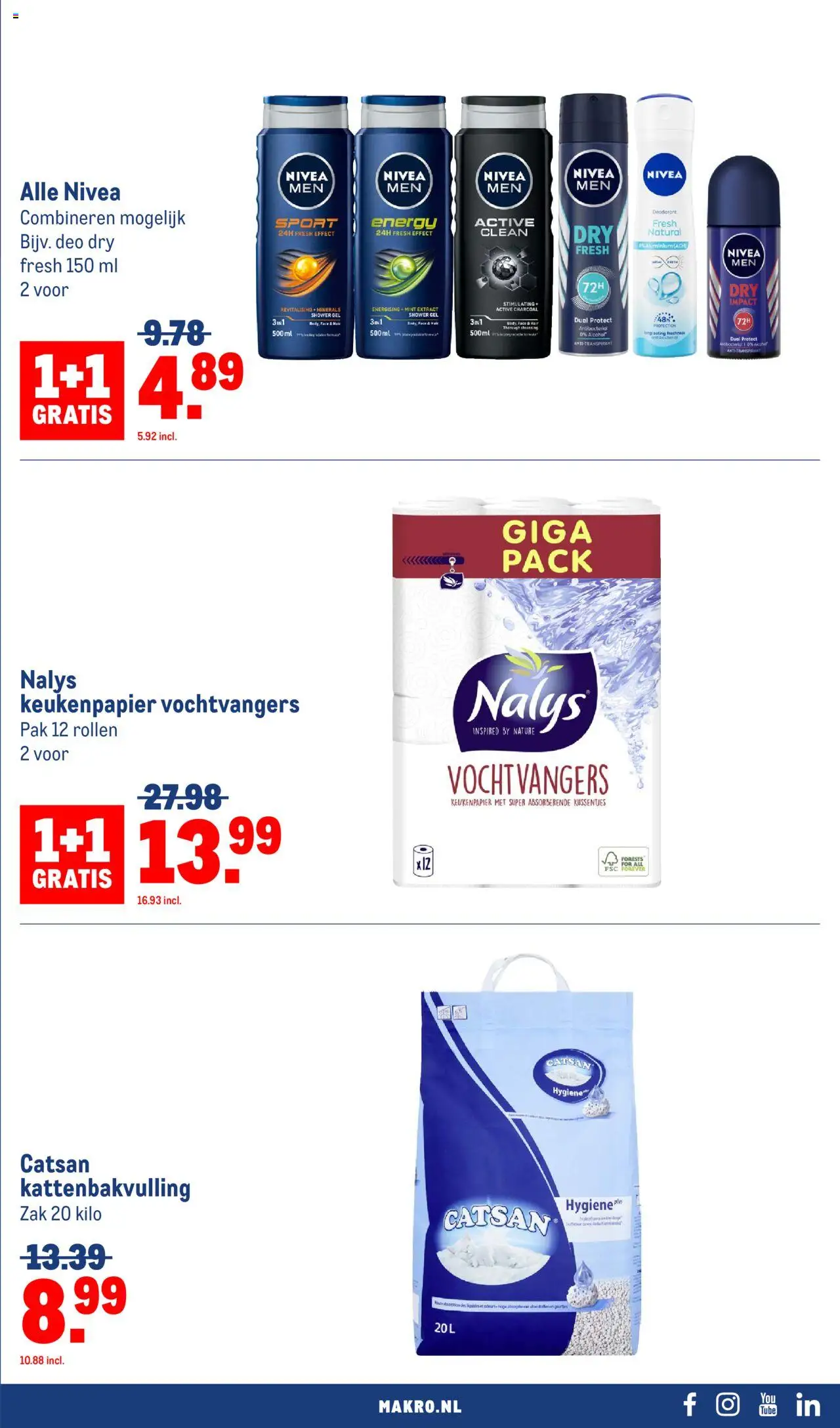 {H1} | Pagina: 95 | Producten: Antitranspirant, Keukenpapier, Gel, Alcohol