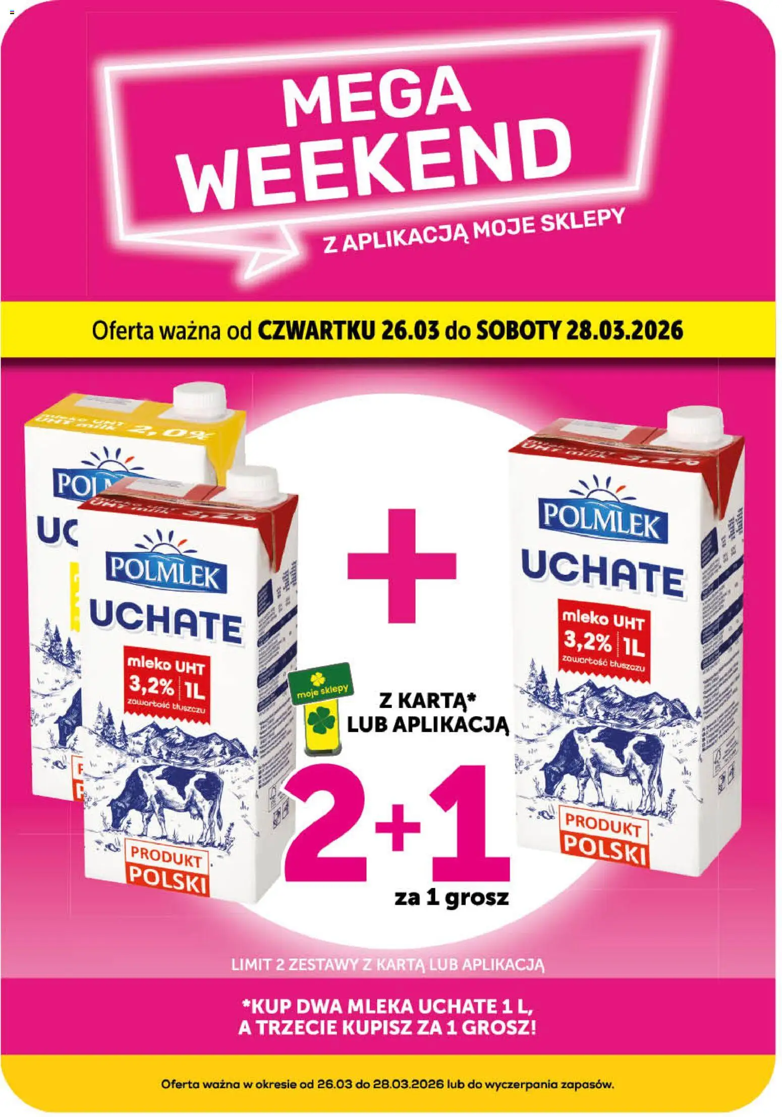 Euro Sklep gazetka - Minimarket od 26.03.2026 | Strona: 3 | Produkty: Karta, Mleka, Mleko