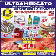 Anteprima del volantino Pewex volantino Viterbo valido a partire dal 07.04.2026
