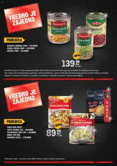 Idea vredno je zajedno - pregled Idea kataloga - važi od 16.10.2025 | Strana: 11 | Proizvode: Govedina, Pasulj, Grašak, Kukuruz
