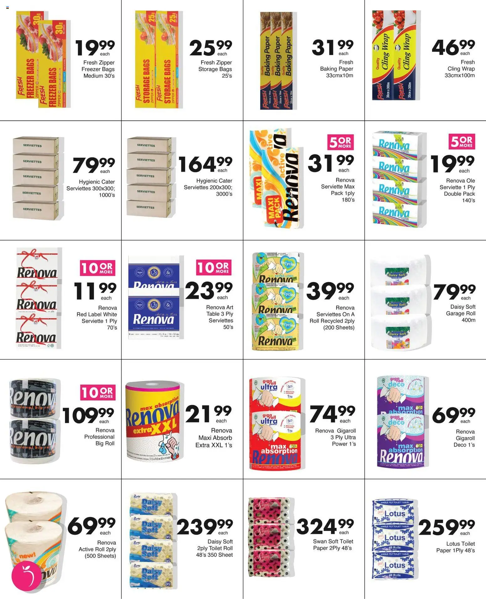 New Save catalogue – valid from 27.10.2025 | Page: 23 | Products: Freezer, Toilet, Paper, Freezer bags