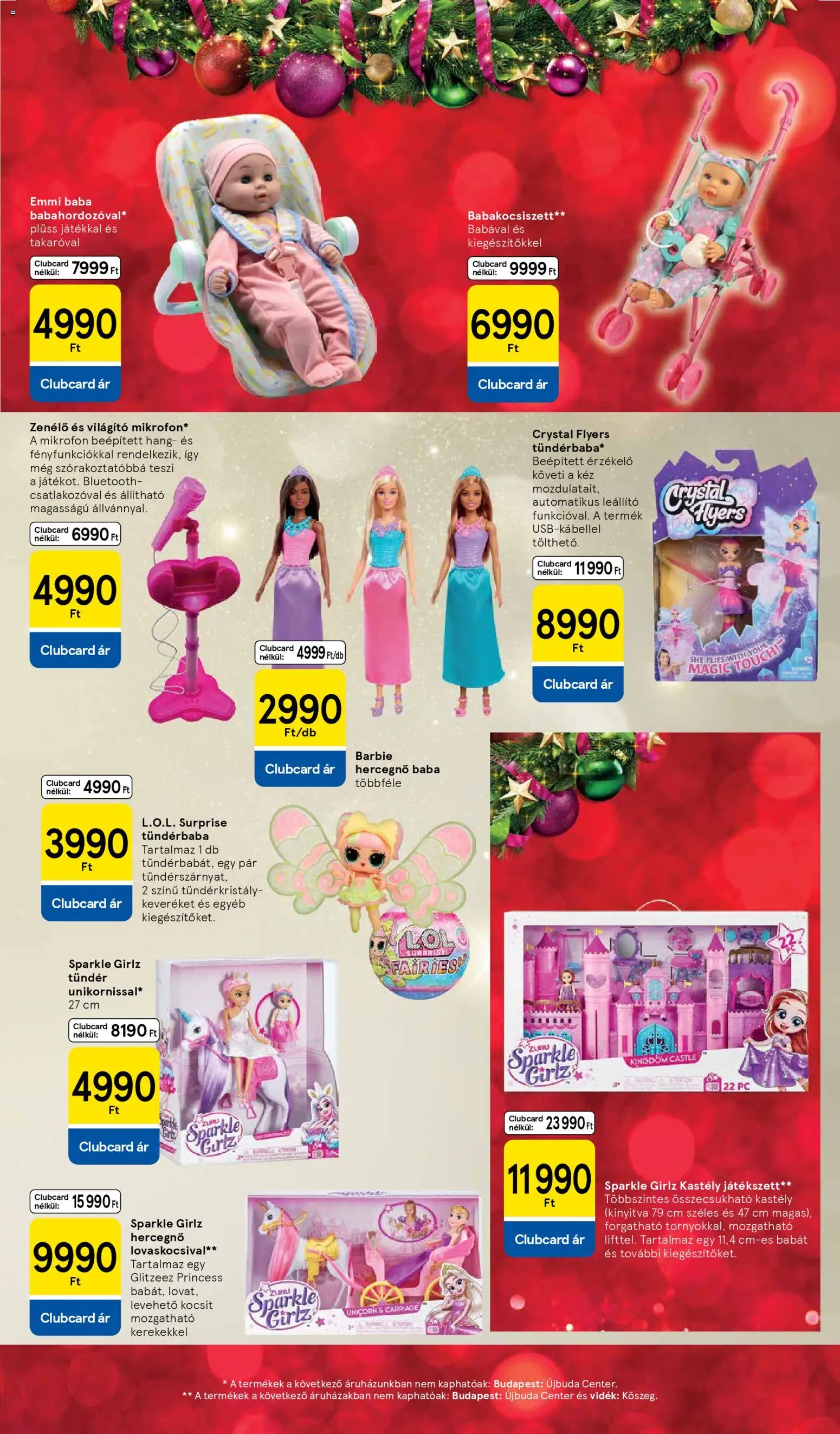 Tesco akciós ujság - amely érvényes a következő dátumtól: 29.10.2025 | Oldal: 7 | Termékek: PC, Mikrofon, Plüss