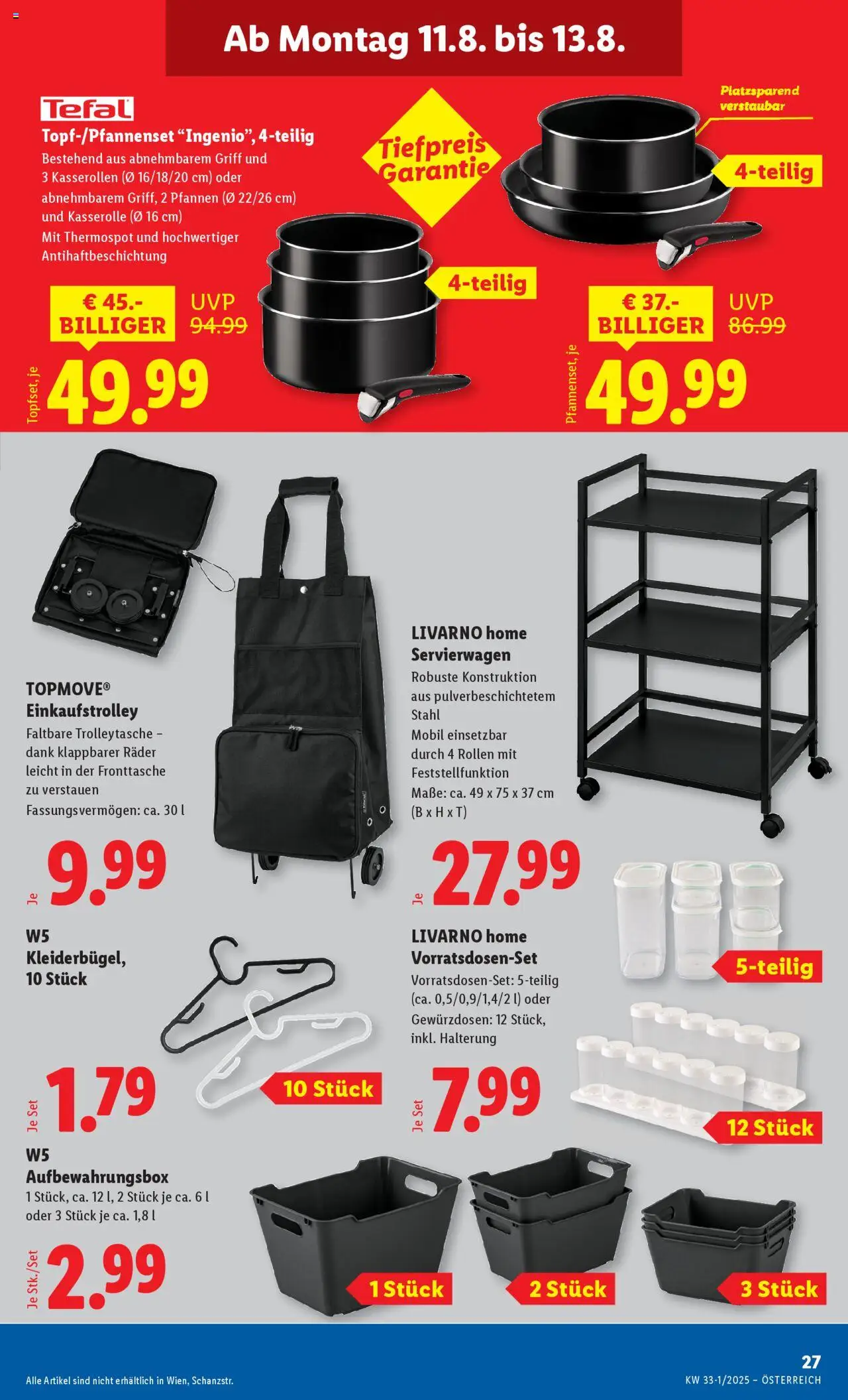 Lidl Flugblatt - Altenmarkt im Pongau, St. Johann im Pongau, Zell am See gültig ab 07.08.2025 | Seite: 31