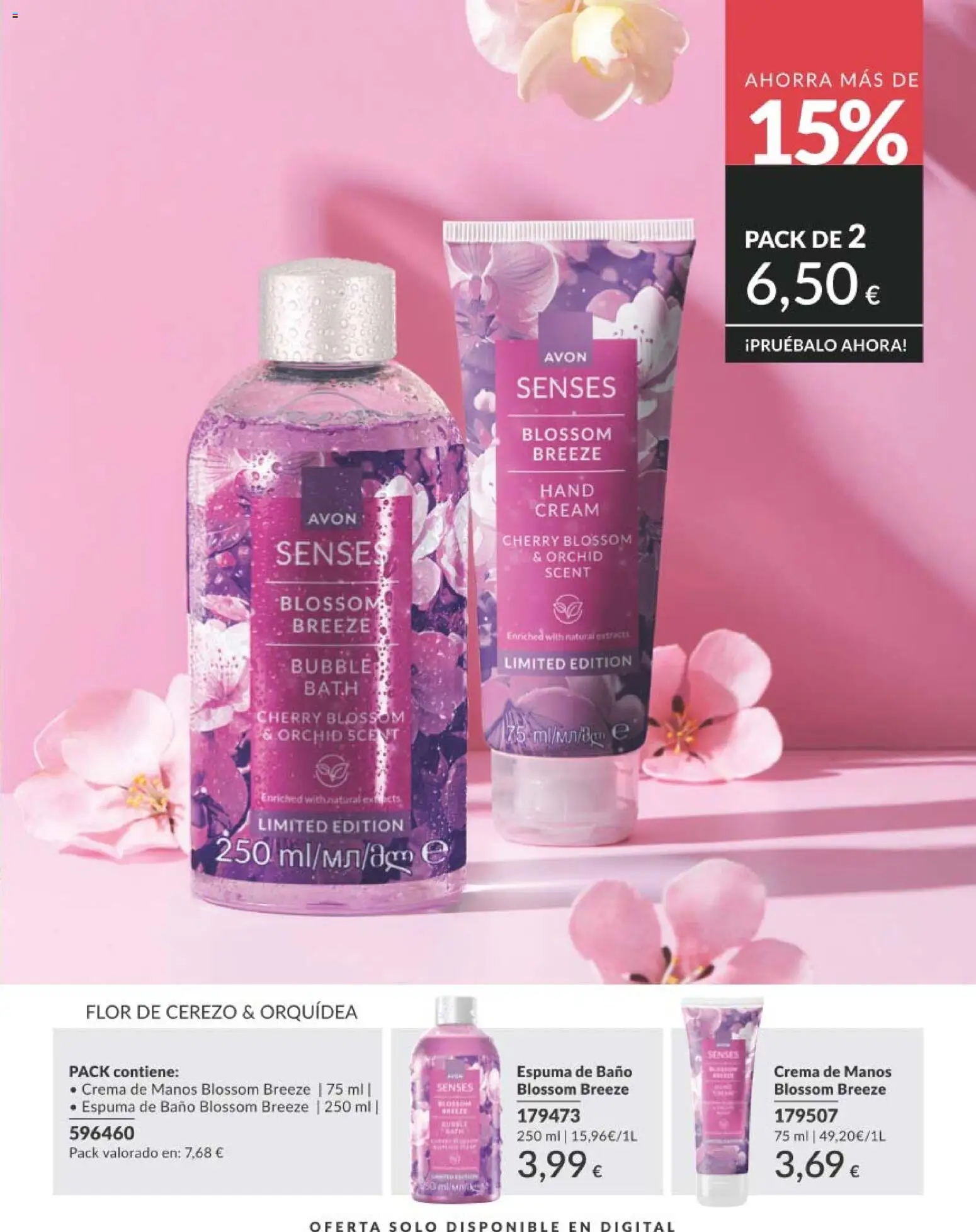 Catálogo AVON campaña 5 │ válido desde el 01.05.2026 | Página: 205 | Productos: Crema de manos, Espuma de baño, Crema, Baño
