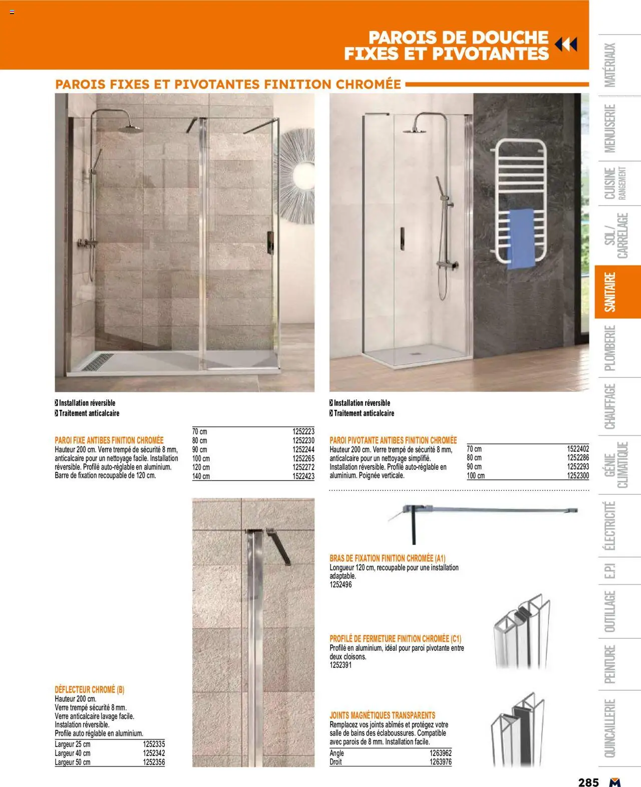  | Page: 285 | Produits: Douche