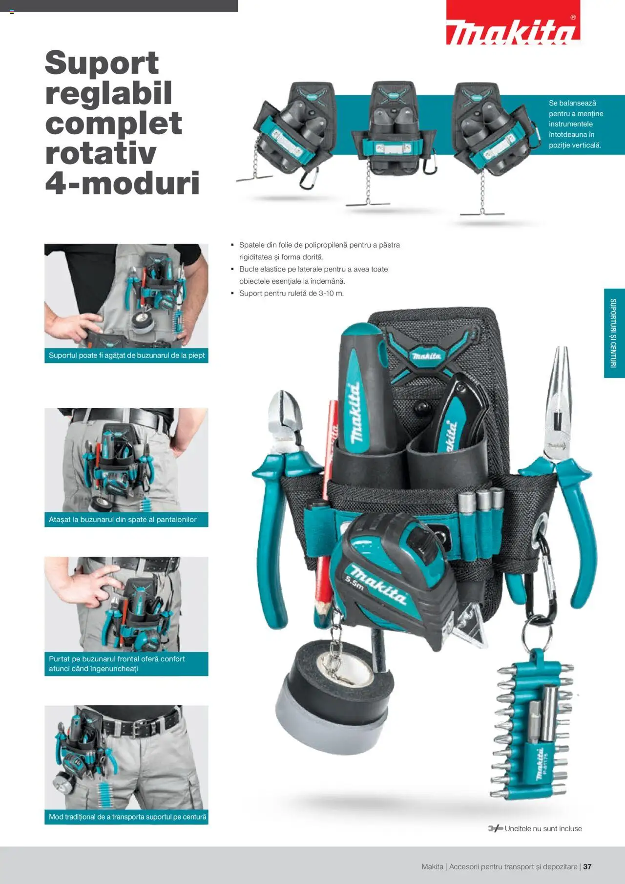 Makita catalog - Accesorii pentru transport si depozitare   – valabil de la 06.09.2021 | Pagină: 37