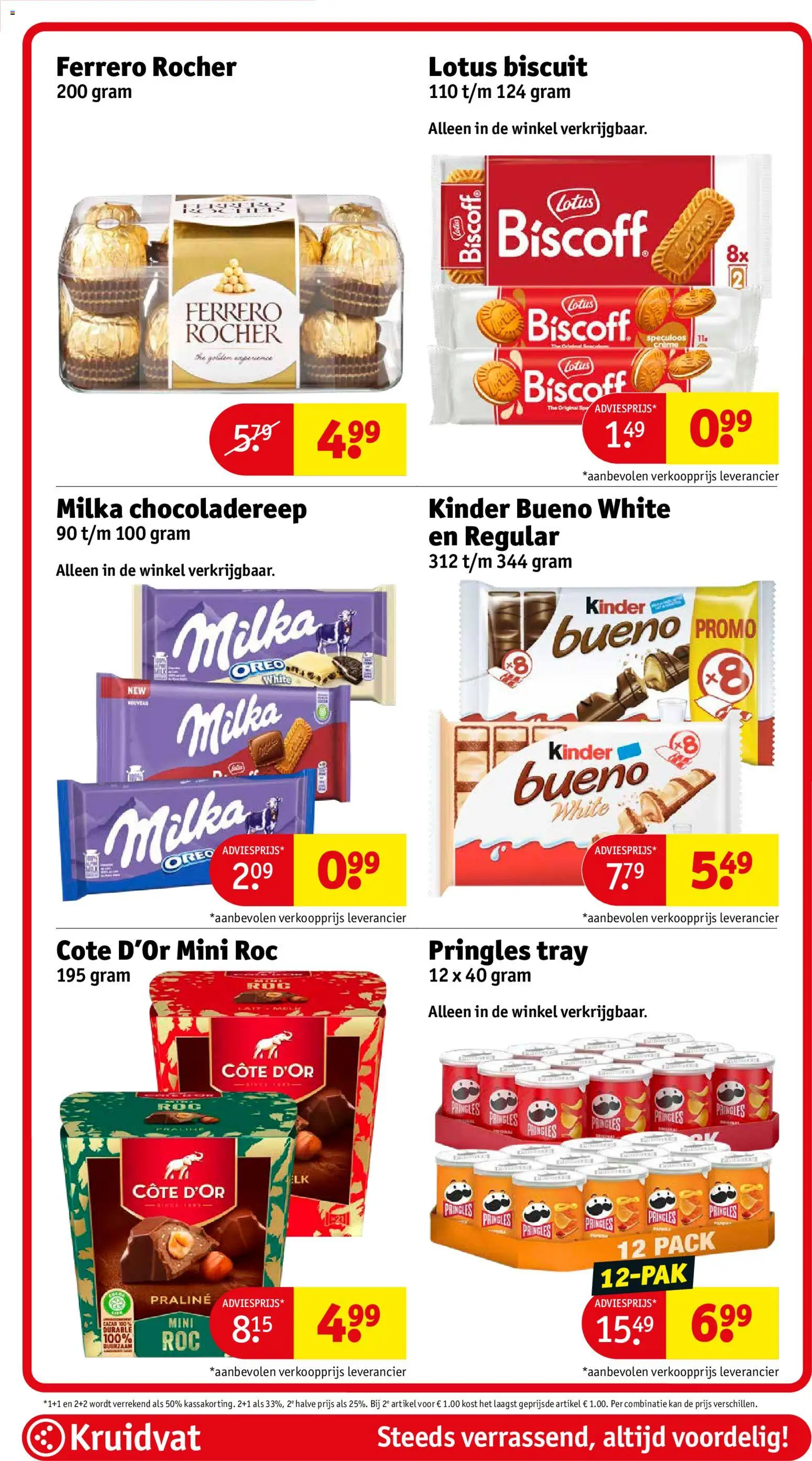 {H1} | Pagina: 79 | Producten: Kan, Oreo, Kinder, Crème