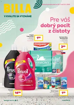 Billa pre váš dobrý pocit z čistoty - náhľad platný od 30.07.2025