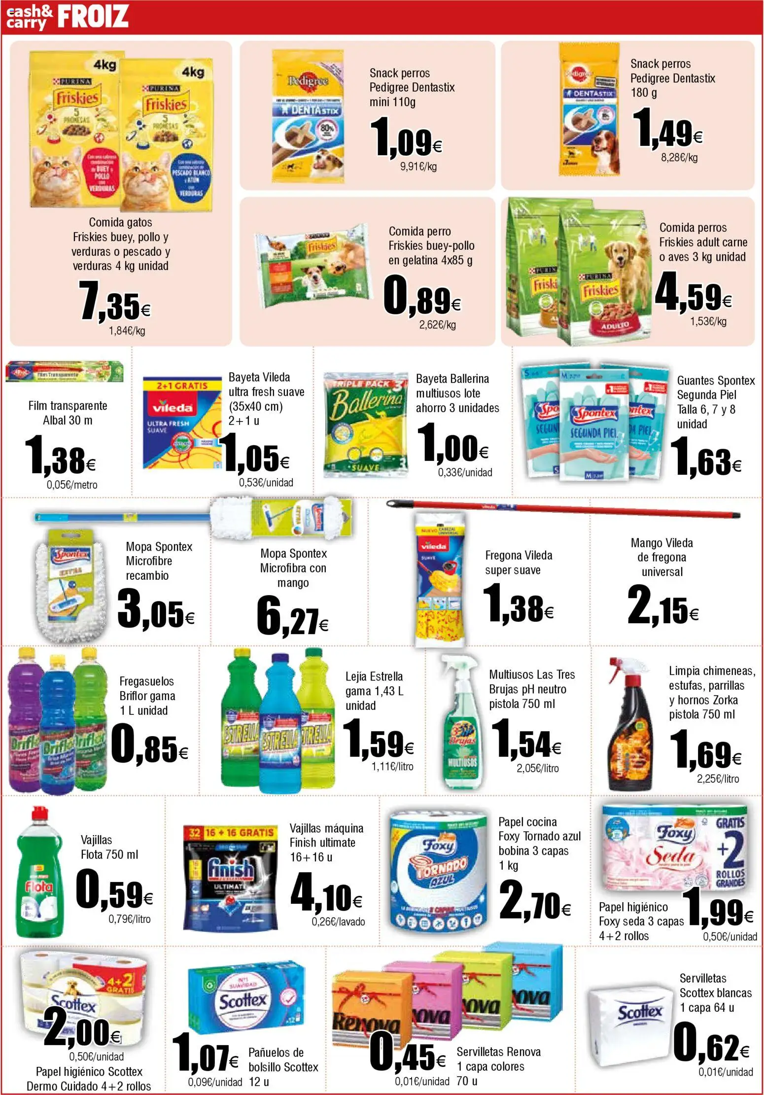 Froiz - Folleto Cash │ válido desde el 11.02.2026 | Página: 14 | Productos: Gelatina, Pescado, Cocina, Ρούτερ
