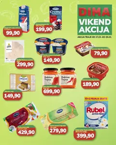 VP Dima katalog Vikend akcija - pregled VP Dima kataloga - važi od 27.03.2026