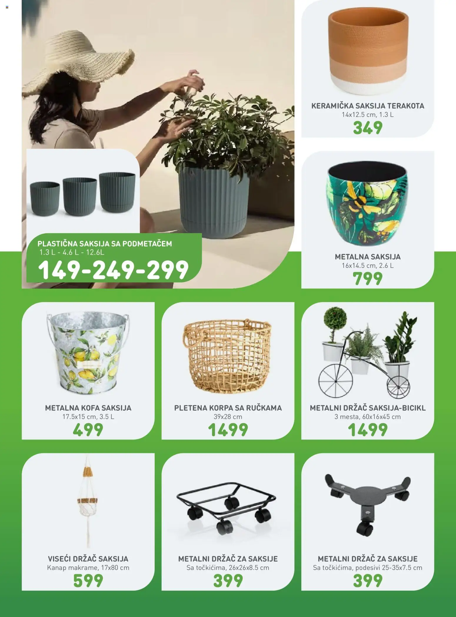 JUMBO katalog - važi od 27.03.2026 | Strana: 2 | Proizvode: Korpa, Saksija