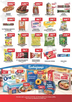 Plus Cash & Carry katalog Kula - pregled Plus Cash & Carry kataloga - važi od 27.02.2026 | Strana: 2 | Proizvode: Senf, Grašak, Podravka, Nesquik