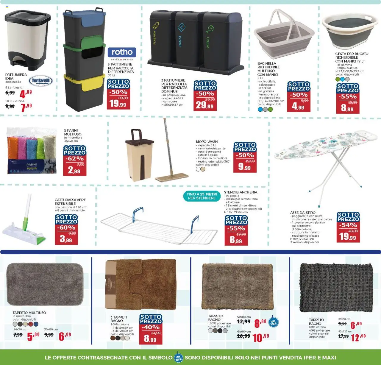 Volantino Happy Casa del 17.09.2025 | Pagina: 6 | Prodotti: Detergente, Silicone, Termosifone, Tappeto