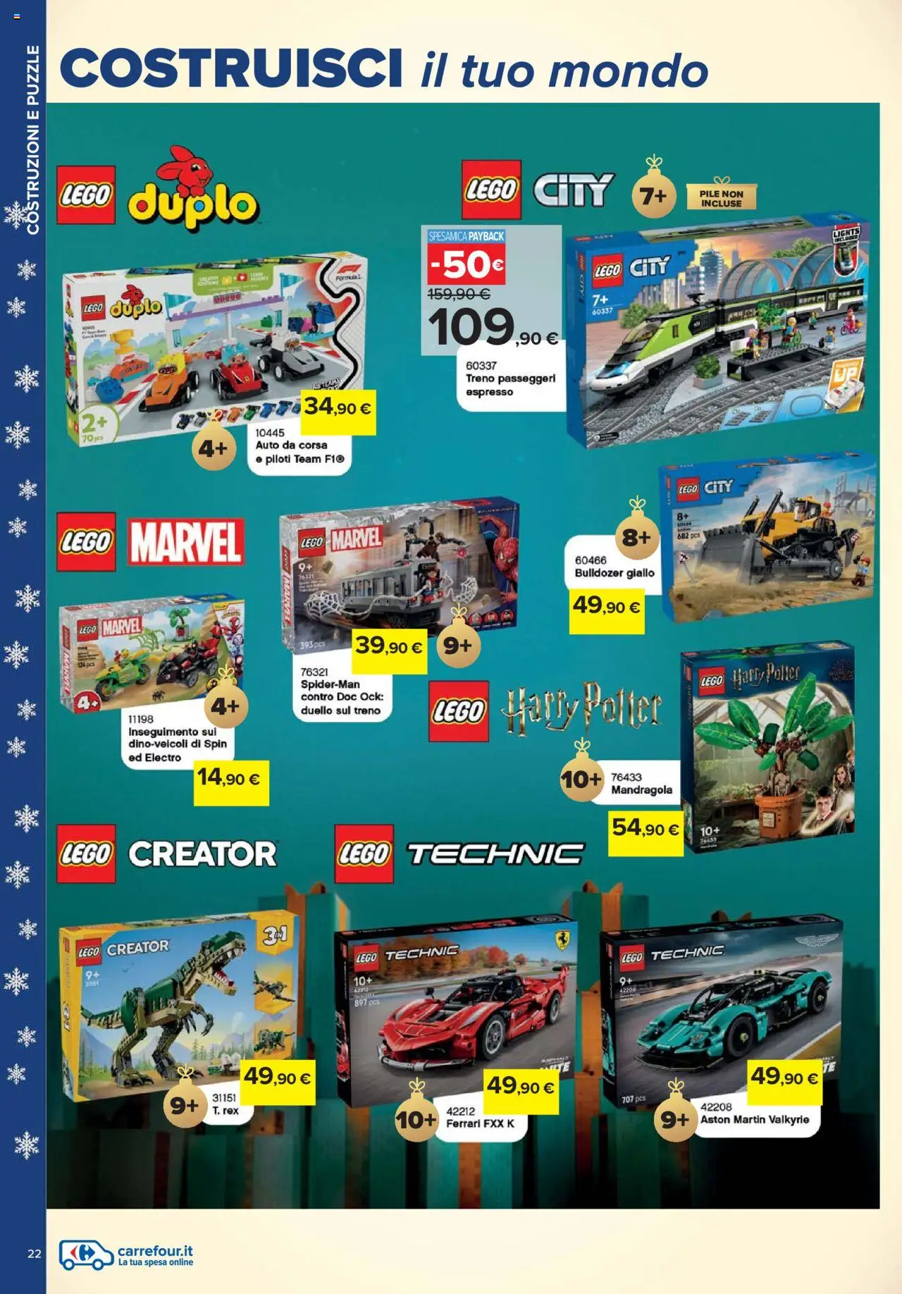 Volantino Carrefour del 24.10.2025 | Pagina: 22 | Prodotti: Pile, PC