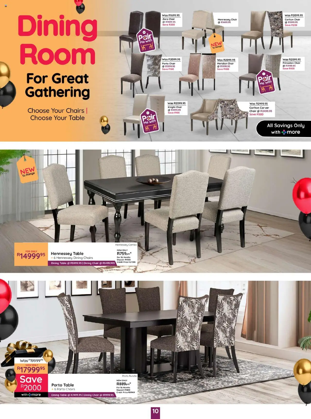 Bradlows Specials │ valid from 19.06.2025 | Page: 10 | Products: Table, Chair