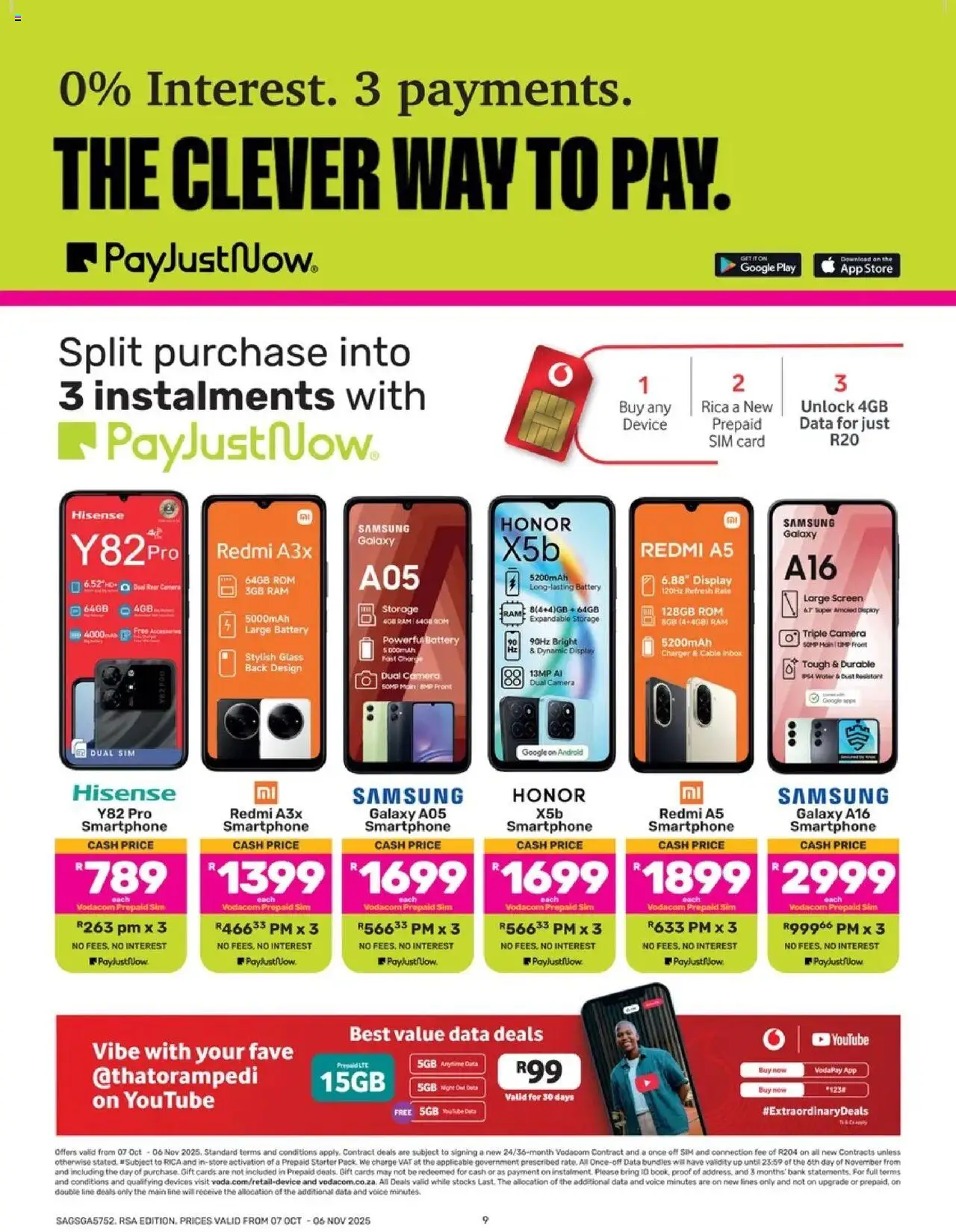 Game Power Up valid from 07.10.2025 | Page: 9 | Products: Smartphone, Cable, Water, Battery