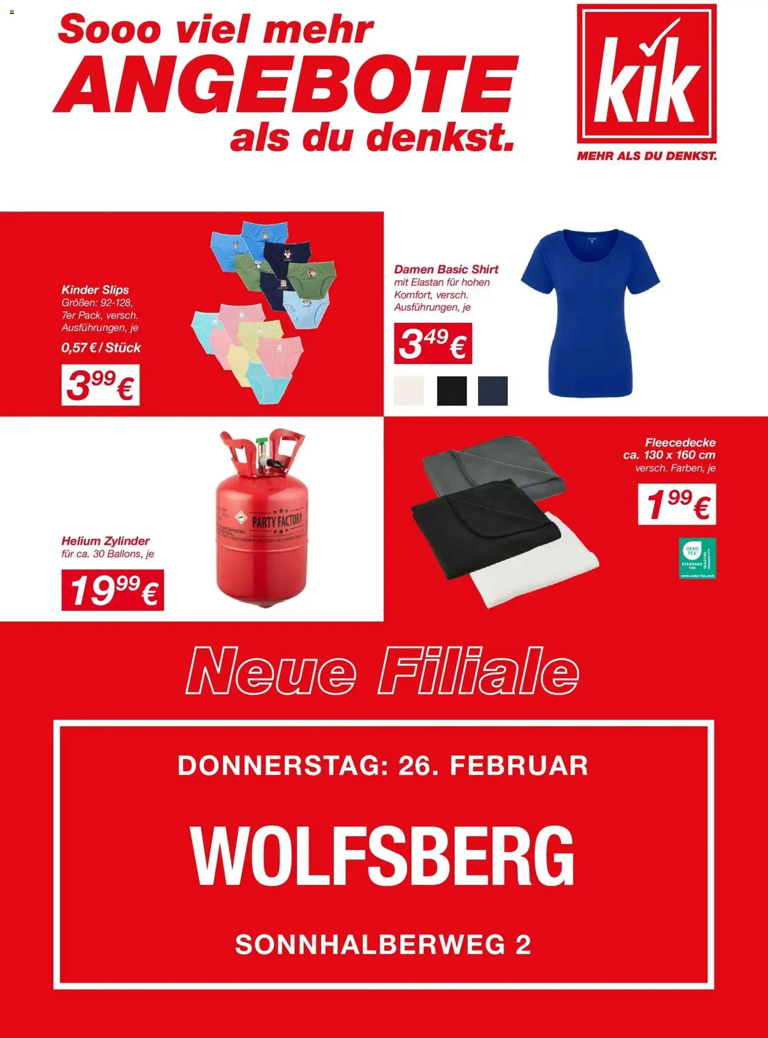 Kik Neueröffnung Wolfsberg gültig ab 23.02.2026 | Seite: 1