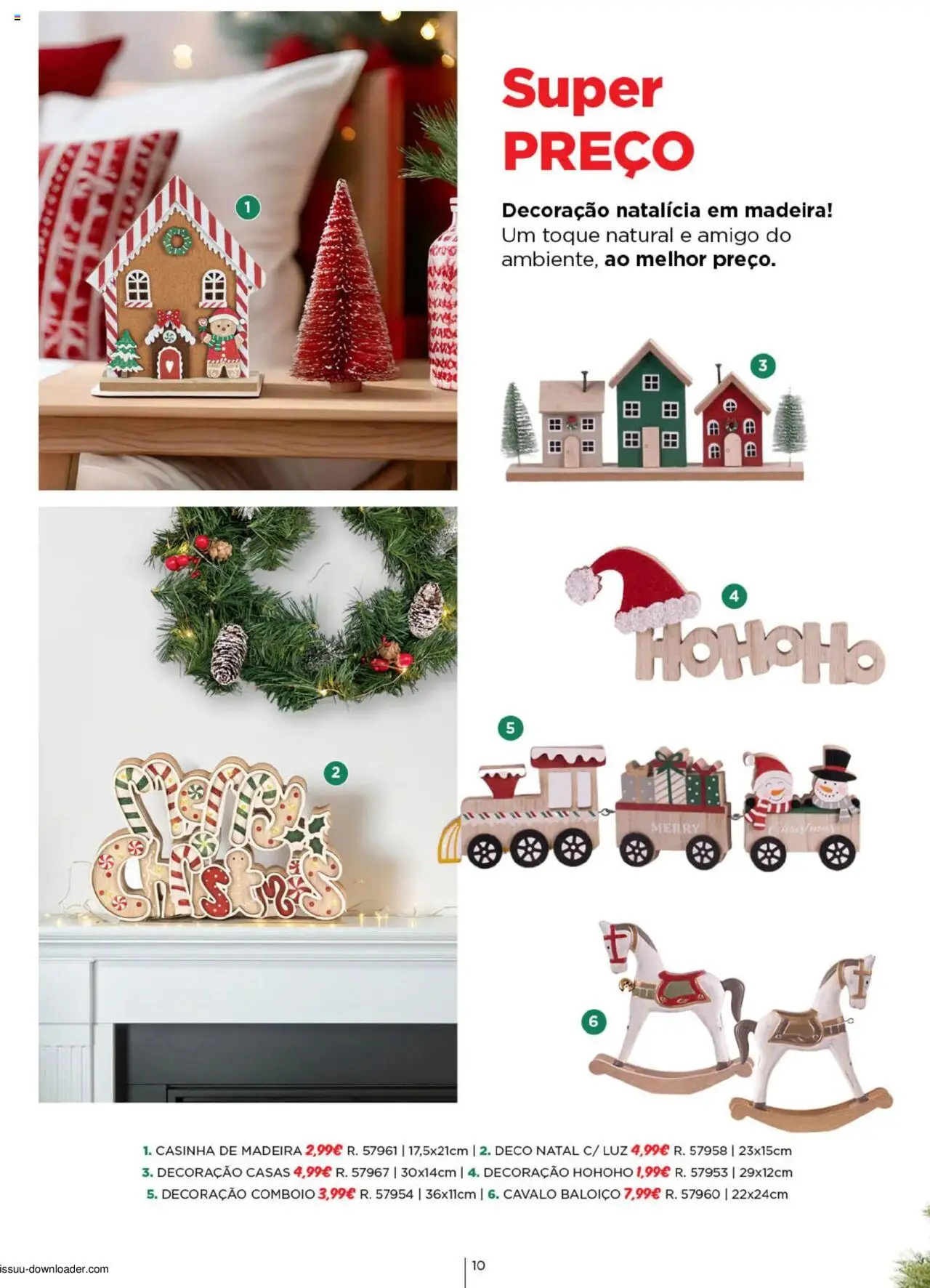 Espaço Casa Catálogo de Natal 2025 │ válido de 11.10.2025 | Página: 10 | Produtos: Baloiço