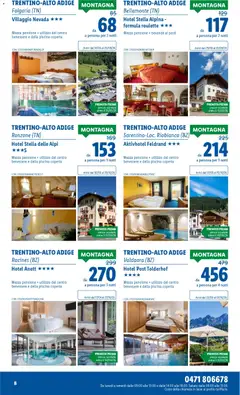 Anteprima del volantino Lidl Viaggi Febbraio catalogo valido a partire dal 01.02.2026 | Pagina: 8 | Prodotti: Piscina, Coperta