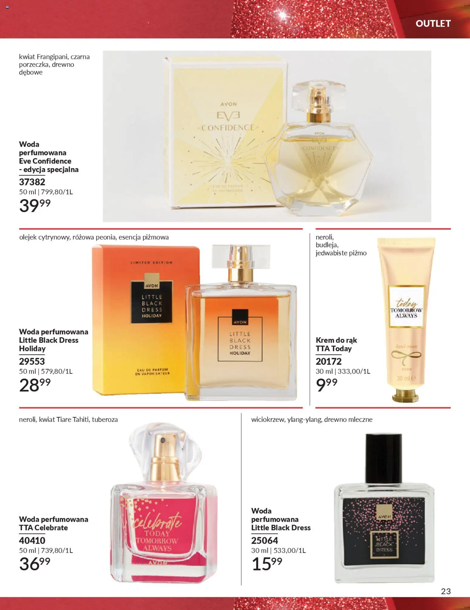 Avon Katalog - Magazyn Focus od 01.12.2025 | Strona: 23