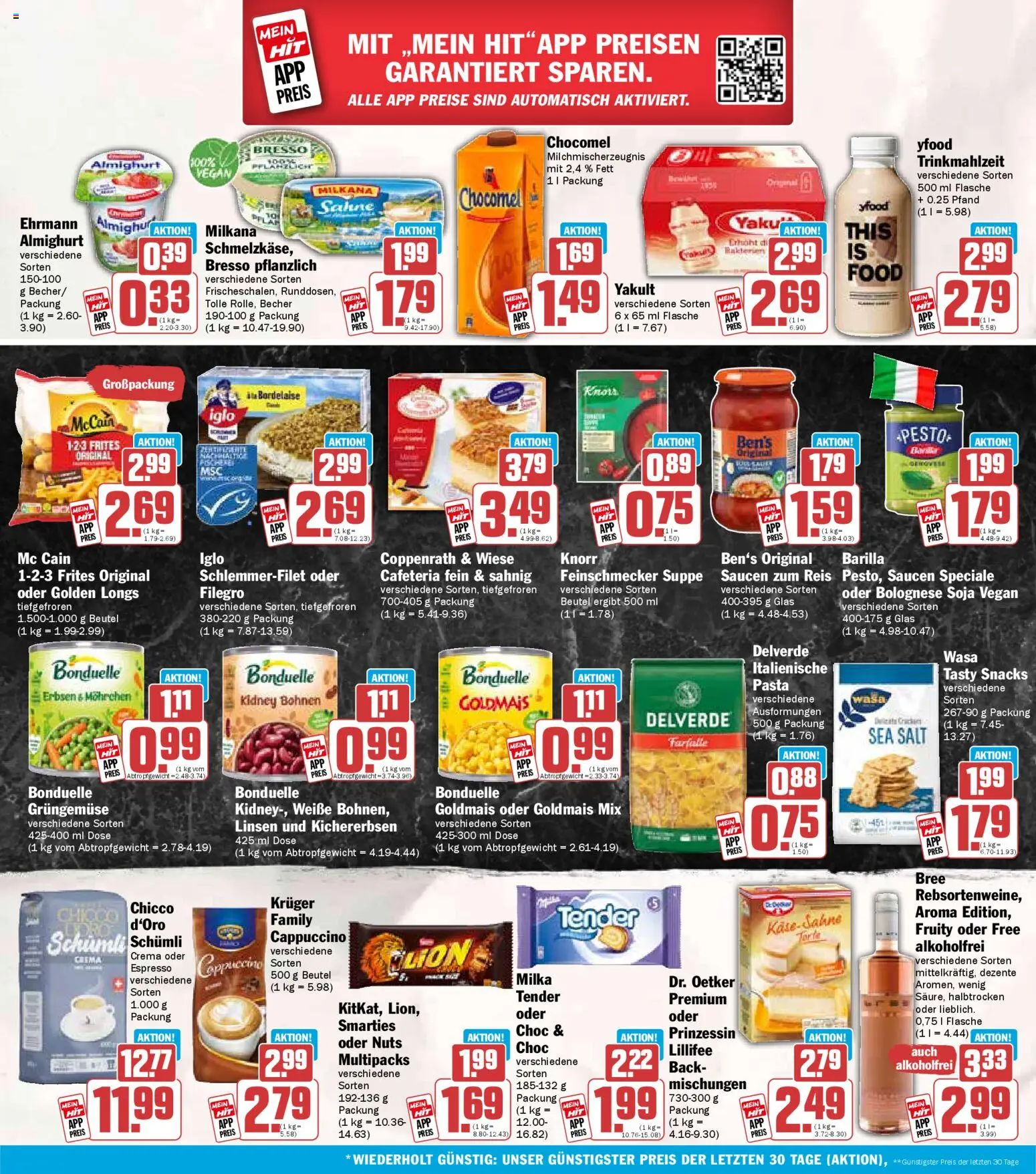 HIT Prospekt 	 – gültig ab 12.01.2026 | Seite: 18 | Produkte: Bree, Bresso, Reis, Erbsen