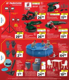 Lidl katalog │ velja od 21.08.2025 | Stran: 8 | Izdelki: Bazen, Stol, Akumulator, Brusilnik