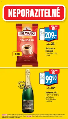 Albert leták - Supermarket od 25.06.2025 | Strana: 4 | Produkty: Bohemia sekt, Bohemia Sekt Demi Sec, Káva Standard, Mletá káva