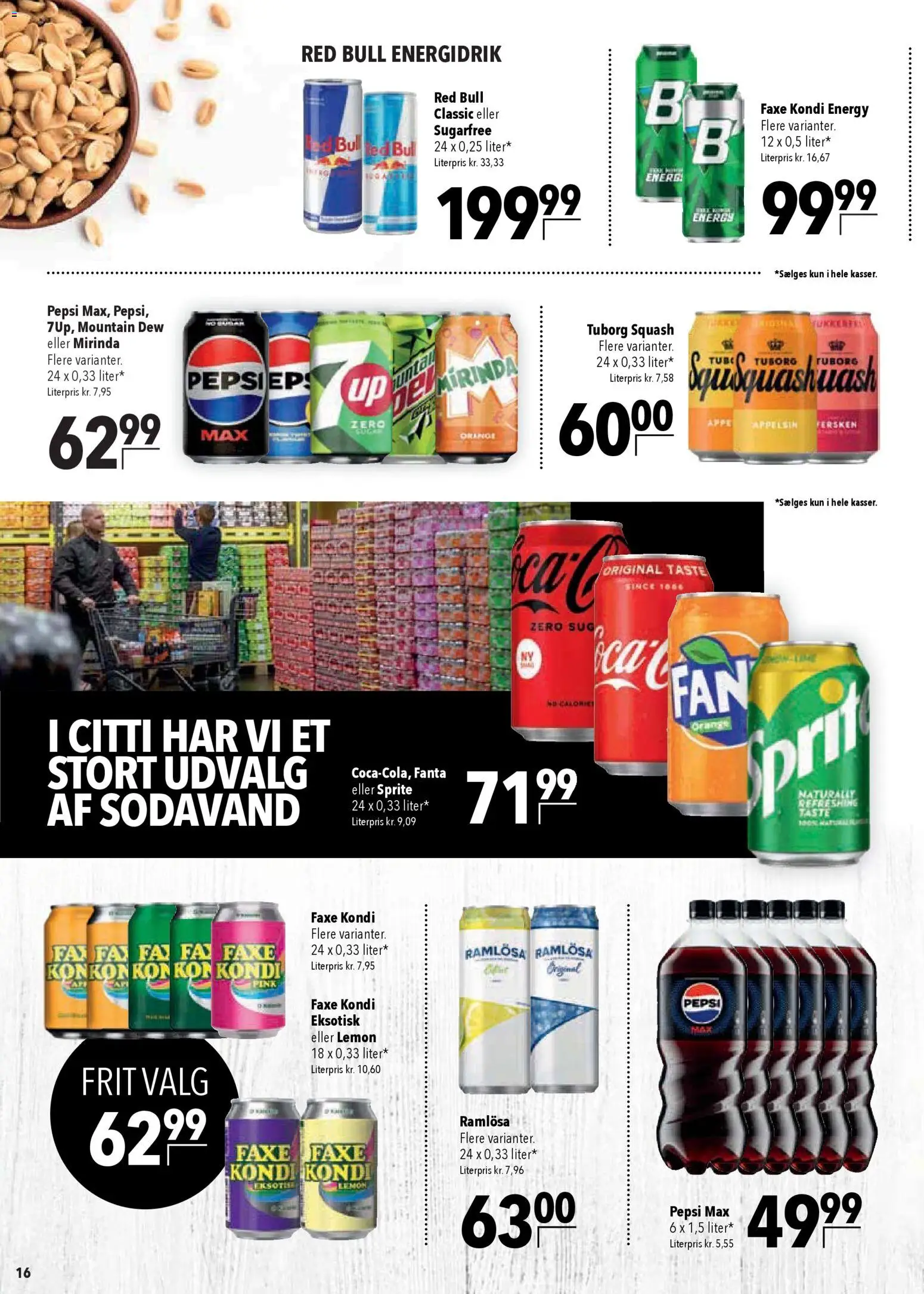 CITTI Markt Dänemark-Werbung – gültig ab 25.03.2026 | Seite: 16 | Produkte: Pepsi max, Fanta, Sprite, Pepsi