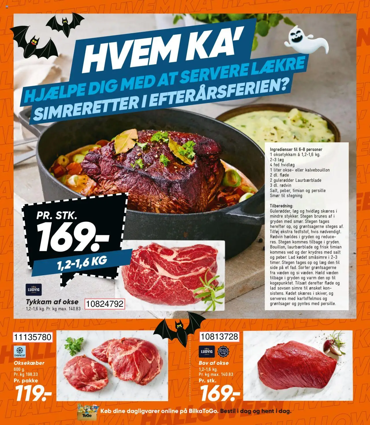Bilka tilbudsavis – gyldig fra 10.10.2025 | Side: 16 | Produkter: Fløde, Løg, Salt, Hvidløg