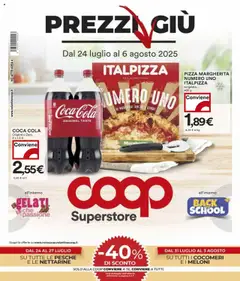 Anteprima del volantino COOP Superstore - Alessandria catalogo valido a partire dal 24.07.2025