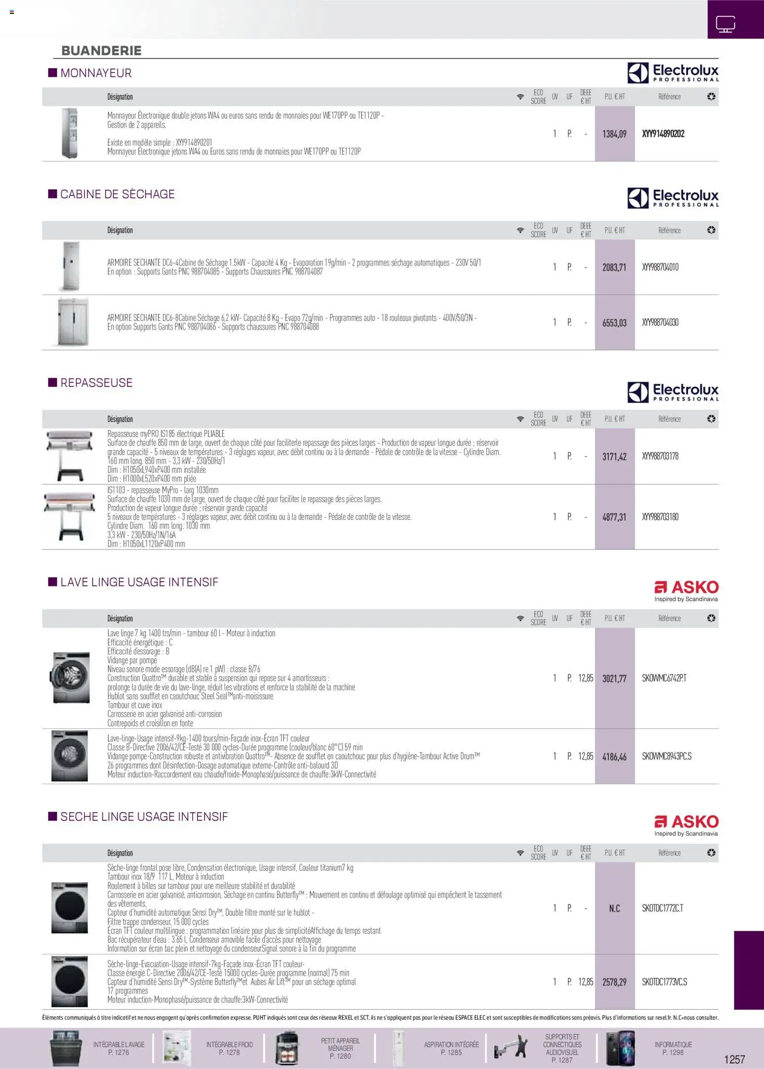 {H1} | Page: 16 | Produits: Lave linge, Récupérateur d'eau, Suspension, Armoire