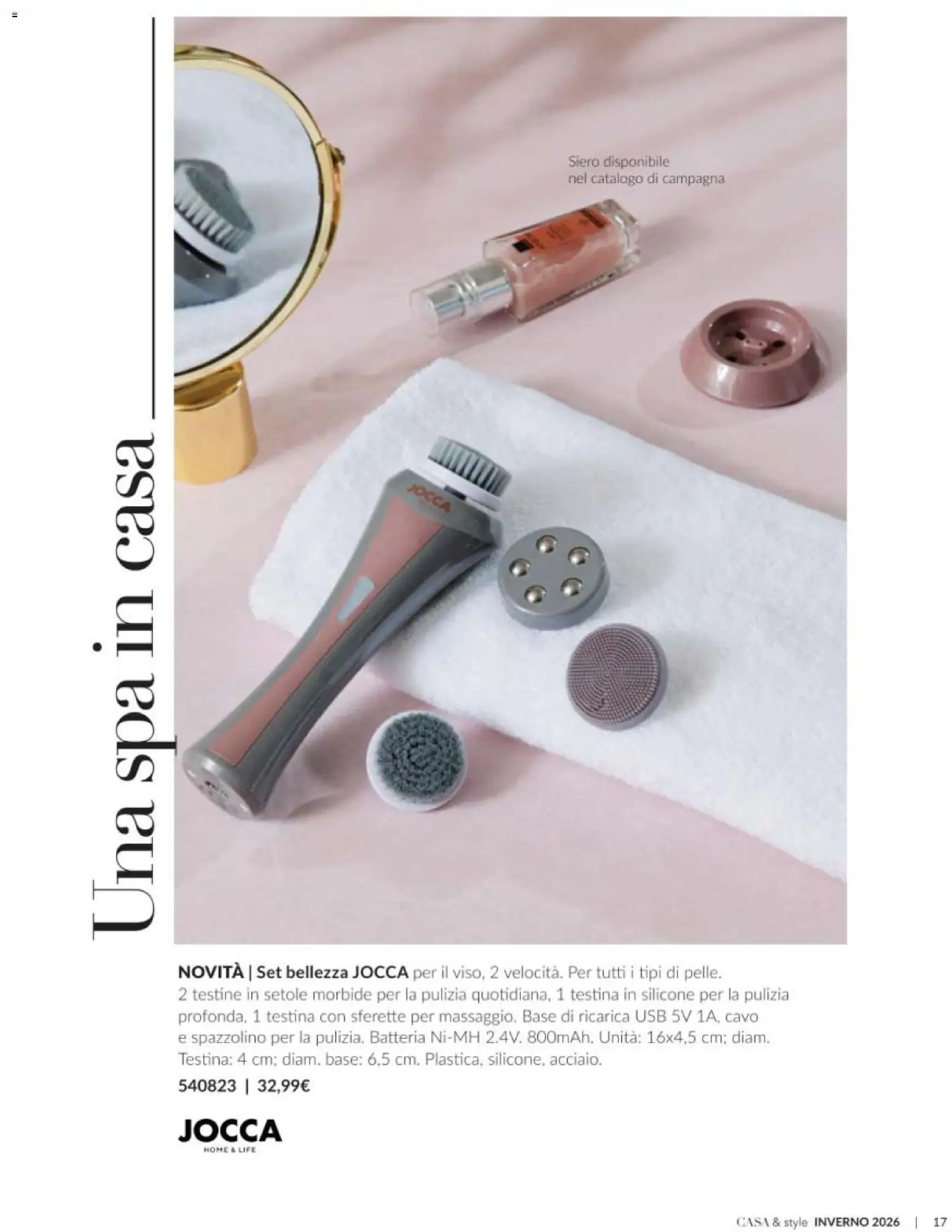 Volantino Avon del 31.12.2025 | Pagina: 17 | Prodotti: Spazzolino, Cavo, USB, Batteria
