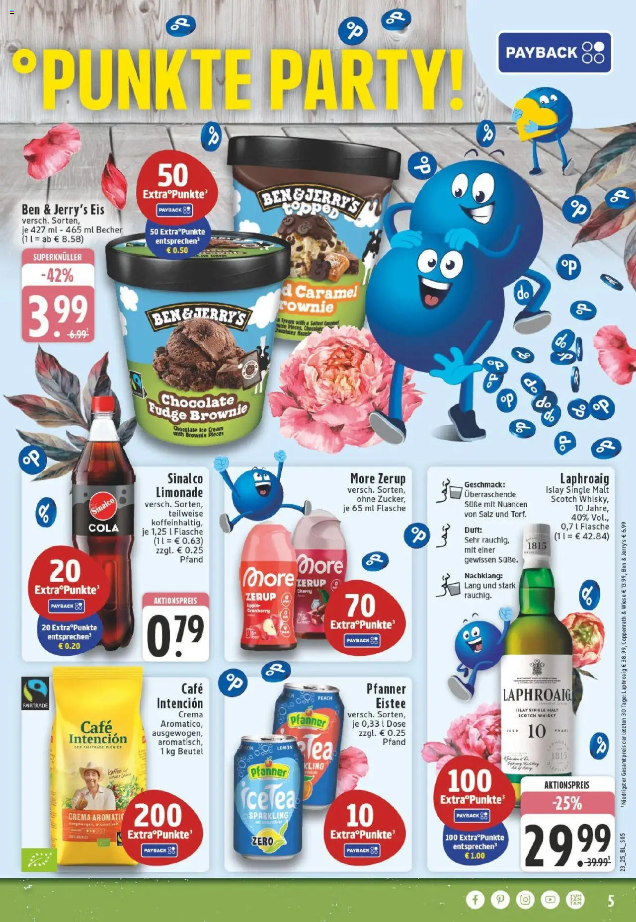 Edeka prospekt Düsseldorf	 - gültig ab dem 01.06.2025 | Seite: 5 | Produkte: Sinalco, Cola, Apple, Eis