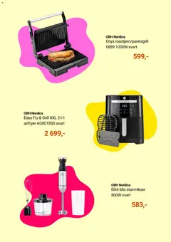 Forhåndsvisning av Kitch´n kundeavis gyldig fra 13.03.2026 | Side: 3 | Produkter: Stavmikser, Airfryer, Grill