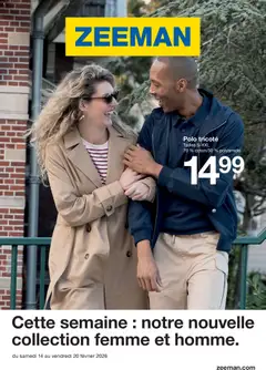 Zeeman - Prévisualisation de Zeeman catalogue Hiver valide à partir de 14.02.2026