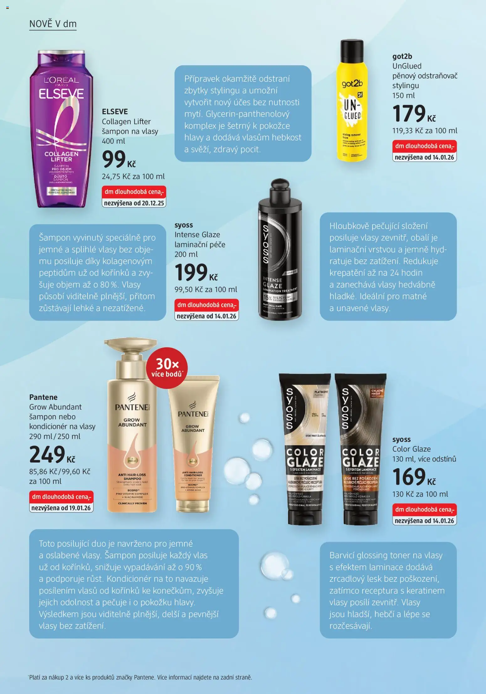 dm drogerie leták od 05.02.2026 | Strana: 10 | Produkty: Syoss, Toner, Šampon, Kondicionér