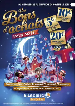 E.Leclerc - Prévisualisation de E.Leclerc - Catalogue interne  valide à partir de 26.11.2025