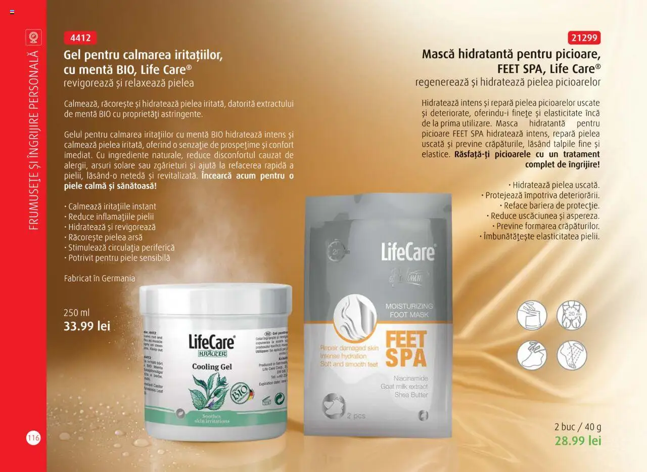 Noul catalog Life Care – valabil de la 01.10.2025 | Pagină: 118 | Produse: Şerit ödül, Pomelo
