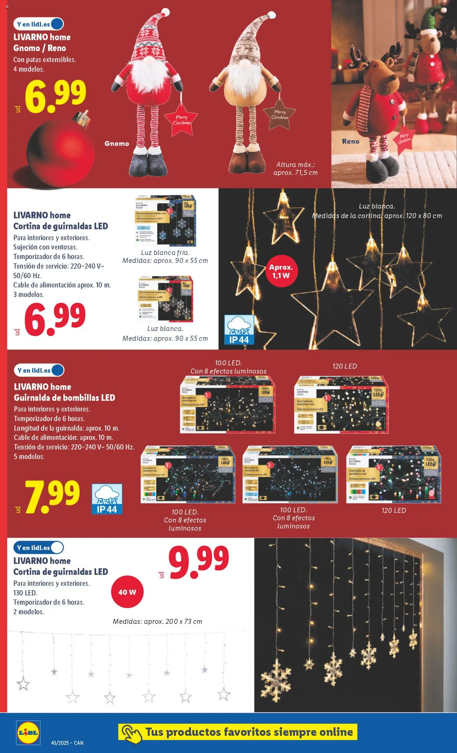 Lidl - Canarias  │ válido desde el 03.11.2025 | Página: 18 | Productos: Cortina, Cable