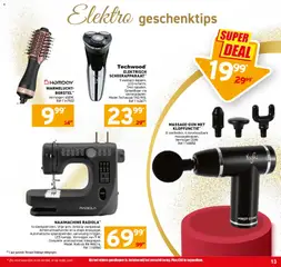 Trafic - Folder - Voorbeeld van een folder van Trafic, geldig van 03.12.2025 | Pagina: 13 | Producten: Scheerapparaat, Naaimachine